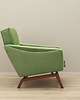 fotele Fotel zielony, duński design, lata 70, produkcja: Dania 3