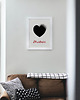 plakaty Abstrakcyjny plakat miłość, serce, do salonu, sypialni, nowoczesny. 3