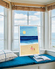 plakaty Nad morzem z psem - plakat fine art 3