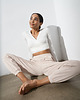 spodnie materiałowe damskie Spodnie do jogi MOONY Comfy Sweatpants - caffe latte s/m 2