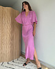 sukienki maxi damskie Sukienka Power pastel rose 5