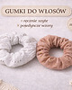 akcesoria różne Gumki do włosów muślinowe 1