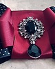 broszki Brosza w kropeczki w stylu glamour 9