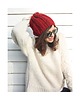 czapki damskie Czapka handmade beanie z wełną merino bulky 6