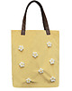 torby na ramię Torba Mr.m flower yellow/uszy skóra naturalna 1