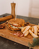 deski do krojenia i tace Dębowa deska do serwowania steków, burgerów 1