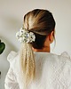 gumki do włosów Gumka jedwabna, scrunchie, frotka fioletowe pole MAXI 3