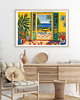 grafiki i ilustracje PLAKAT  St Tropez, Matisse obraz, kolorowa dekoracja ścienna 5