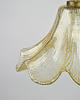 lampy wiszące Szklana lampa wisząca, lata 70 3