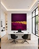 obrazy PURPUROWY SEN - unikat obraz ręcznie malowany akryl 120x120cm 2