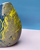 wazony Kolorowy, eklektyczny wazon ceramiczny rękodzieło 4