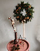 wianki bożonarodzeniowe Wianek świąteczny żywy klasyczny 1