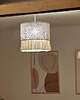 lampy wiszące Abażur wzorek makrama boho 35 cm 3