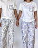 piżamy damskie Piżama Unisex bawełniana w alpaki 2