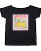 t-shirt damskie Good Girl Czarny oversize 1