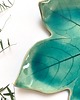 patery i talerze Ceramiczny liść klonu 1