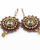kolczyki swarovski Kolczyki Swarovski Drop of color Cinnamon 1
