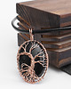 naszyjniki - inne Naszyjnik - drzewko życia - tree of life - Obsydian. 4