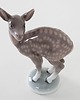 figurki i rzeźby Porcelanowa figurka jelonek, duński design, lata 70, Bing & Gr 6