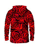 bluzy męskie Męska Bluza z kapturem Red Roses 1
