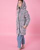 bluza z kapturem damska Płaszcz damski długi wełniany, długa bluza wełniana 3