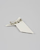 broszki Broszka Porcelanowa Origami Zimorodek Biała 1