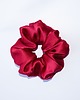 gumki do włosów All in red  - zestaw jedwabnych scrunchie  - nasycona malina 2