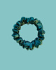 gumki do włosów Gumka jedwabna, scrunchie, frotka sea breeze MINI 6