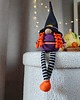 dodatki - różne Krasnalka jesienna, Skrzat ozdobny, Dekoracja na Halloween, Dekoracja kominka 7