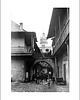 fotografia Fotografia z passe-partout; Dziedziniec na Ulicy Meiselsa 1