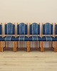 krzesła Komplet sześciu krzeseł dębowych, duński design, lata 60, Henning Kj 1