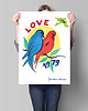 plakaty Yves Saint Laurent "Love Poster 1979" 1