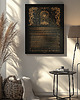 plakaty Plakat Kalendarz Faz Księżyca 2025 Black format 40x50cm 2