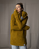 swetry damskie  Sweter Boucle Musztardowy 6