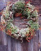 wianki Wianek  jesienny  na drzwi stół 2