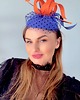 fascynatory Fascynator LULU pomarańcz / oraz inne kolory 5