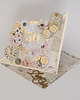 kartki scrapbooking 50 rocznica ślubu, złote gody, kartka 3d 3