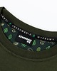 t-shirty męskie Koszulka męska LEŚNE ZWIERZĘTA khaki 6