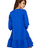sukienki mini damskie Sukienka Barbi rękaw 3/4 Cornflower 2
