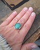 pierścionki - różne Chryzopraz - pierścionek regulowany 1