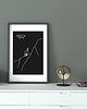 plakaty Plakat minimalistyczny Kozica Górska, A3, decotyw 3