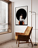plakaty Plakat  Woman Black Circle 4