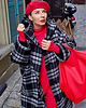 płaszcze damskie New Kurtka/ Płaszcz krata Wool 1