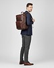 plecaki Plecak skórzany miejski do pracy premium na laptopa koniakowy AY-31-CG 3