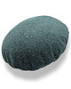 poduszki gładkie Okrągła ciemnozielona poduszka dekoracyjna 45 cm Ronda 1
