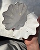 pojemniki na biżuterię Ceramiczna muszelka w złote ciapki na biżuterię prezent dla niej 3