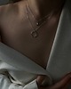 srebrne naszyjniki Srebrny naszyjnik z kryształowym sercem SWAROVSKI CRYSTAL 3