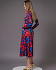 sukienki midi damskie Sukienka basic - Sara Flower Power 2