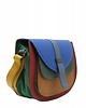 torby na ramię Torebka damska na ramię skórzana pojemna kolorowa ze skrawków eko OLIVKA 1