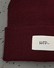czapki damskie Czapka beanie burgundowa - Apparel 2
